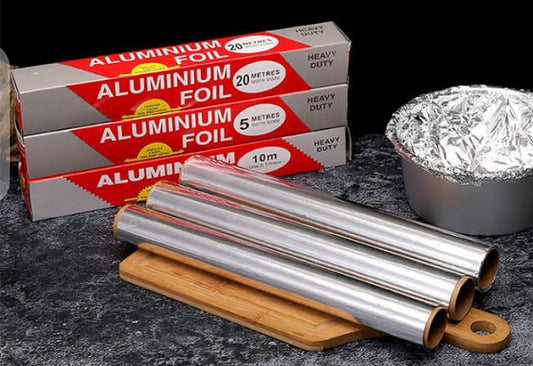 🍽️ Aluminium Foil Roll – Safe for Warming Food 🔥